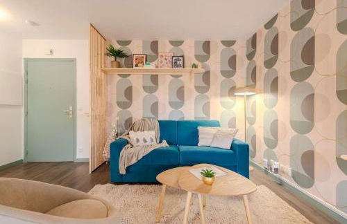 Agapé by Kleidos -Disney à 10min, T2 , 4P, Parking gratuit et terrasse - Foto 4