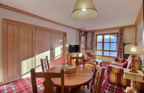 ARC 1950, Appartement 1 chambre, 4 personnes, Exposition Sud, SAUNA, HAMMAM, JACUZZI, PISCINE - Foto 6