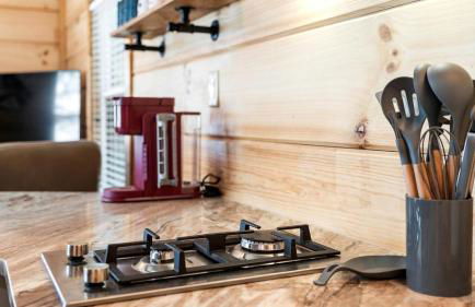 Peaceful Mountain Tiny Home with Breathtaking Valley Views & Fireplace Near Lookout Mountain, Menlo GA - Foto 10