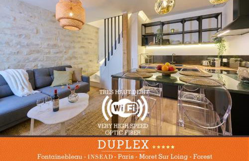 Duplex High Standing 7'➤Fontainebleau⎮45'➤Paris + Terrace - Foto 1