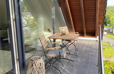 Modernes Ferienhaus mit 2 Balkonen, Terrasse und Garten ! - Foto 31