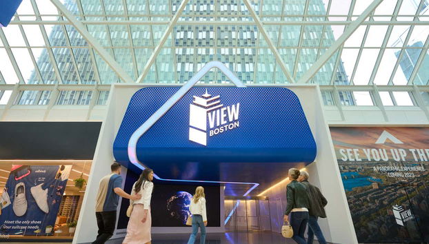 Entrée principale du point de vue View Boston