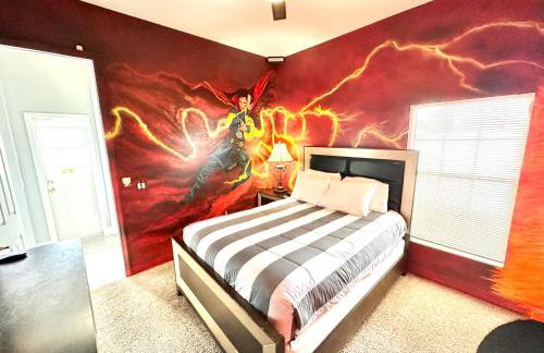 The Marvel Mansion 5BR Pool Home Near Disney World - Foto 22