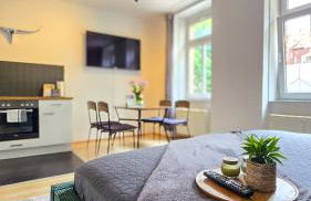 NUWILU TWO - WOHLFÜHLAPARTMENT im Herzen Erfurts - Magenta TV- Netflix - Disney - Foto 3