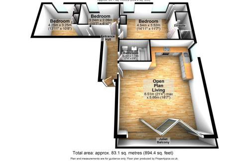 Spacious, 3 bedroom, 2 bathroom, Surbiton - Foto 21