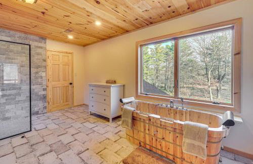 Ski, Hike and More Spacious Log Cabin in Long Pond - Foto 19
