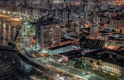 Apto22-Lindo -3 quartos- em Santos-SP com ar condicionado - Foto 65