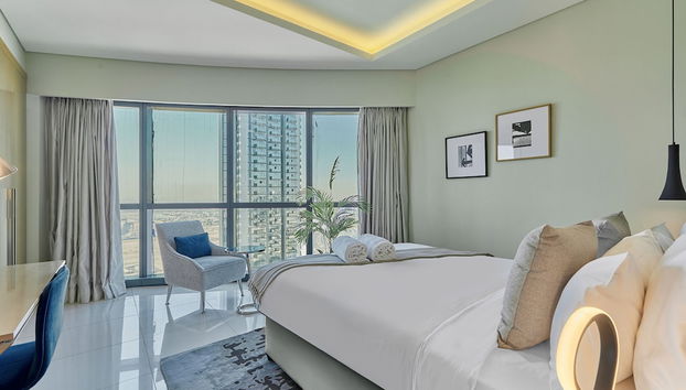 bnbme | DAMAC Towers Paramount | 3 BDR - Foto 2, Habitación