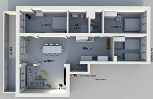 Schicker Wohntraum 9 Pers City, Lift, Parken - Foto 26