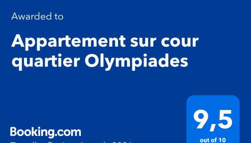 Appartement sur cour quartier Olympiades - Foto 2