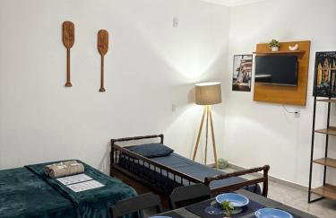 Apê Studio 2 - Praia Vista Linda próximo a rodoviária - Residencial Sereia - Photo 7