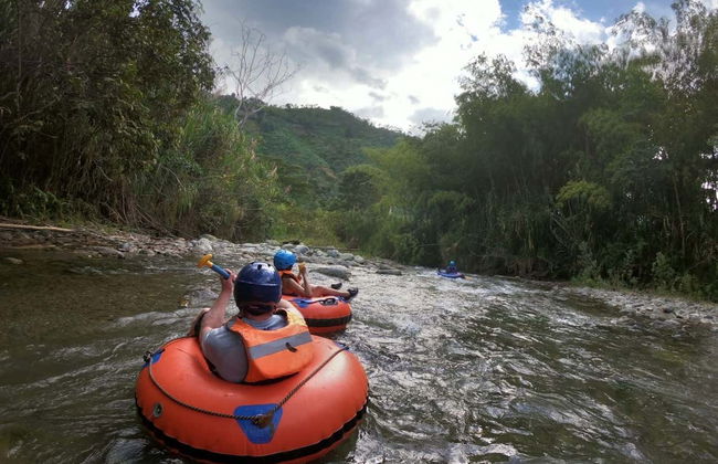 Tubing sur la rivière Mindo - Photo 4