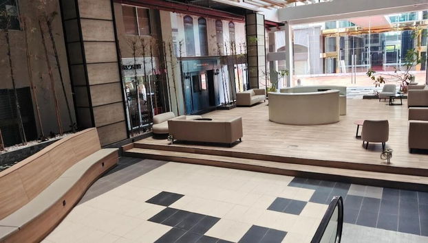 Sitzecke in der Lobby