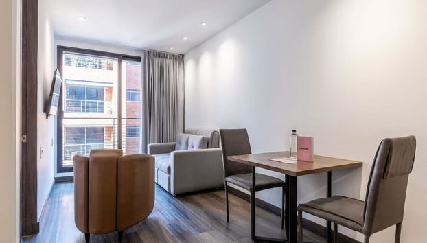 w Luxury 1BR w Great Terrace in Chico - Foto 5, Habitación