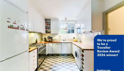 Designer Flat in Bethnal Green - Foto 4, stove, dishwasher, toaster, minibar