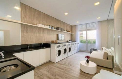 Flat sensacional 5 pessoas em condomínio moderno 2 suites climatizados - Foto 36