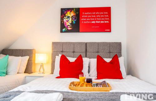 NEW Spacious Modern Townhouse Sleeps 12 Free Parking - Foto 42