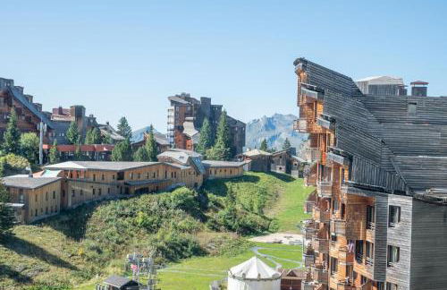 Studio cabine vue montagne au pied des pistes & commerces - Foto 26