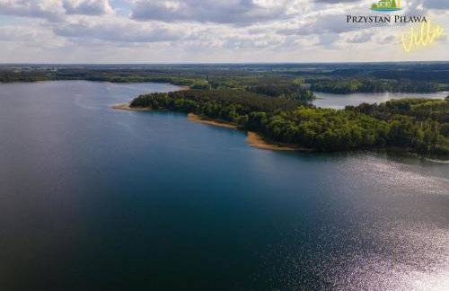 Przystań Piława Willa z prywatnym basenem - Foto 49