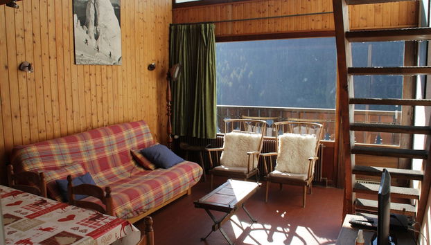 Castel des Neiges Csa7 Centre & View 6 Pers - Foto 5, Sala de estar