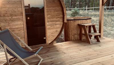 Sworna łąka z zewnętrznym SPA- sauna, jacuzzi, balia - Foto 3