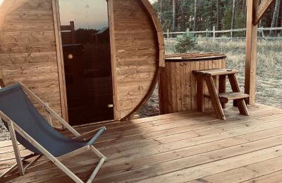 Sworna łąka z zewnętrznym SPA- sauna, jacuzzi, balia - Foto 3