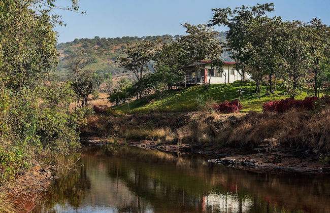 The Lazy River Cottage by cosmicstays - Foto 41