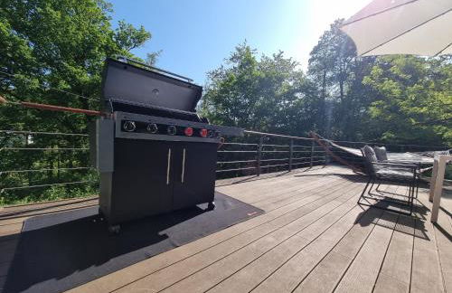 Klimaanlage, 5 Sterne Bahnhoftraum, Appartement "Waldliebe" 133qm, große Terrasse 70qm, QR Code scannen für virtuellen Rundgang, Premium Ausstattung - Foto 35