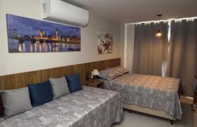 Studio 2 min do Hospital Unimed e Shopping Park Sul - Foto 8