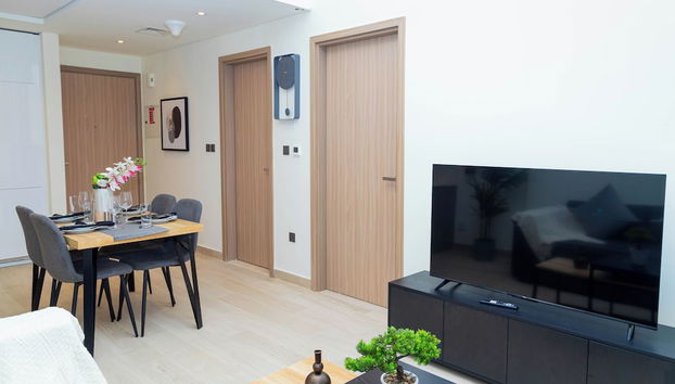 Bloomfields 1BR Azizi Riviera Meydan - Foto 4, Zona de estar