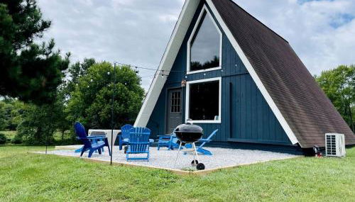 Beautiful A-frame with Hot-tub in Makanda, Illinois - Foto 1