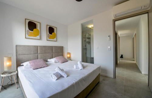 Villa neuve et luxueuse vue mer proche Portovecchio - Foto 25