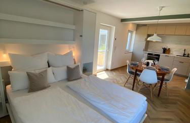 Seenland-Studio I 75 qm I Boxspringbett I Garten I Luxus-Bad - Foto 4