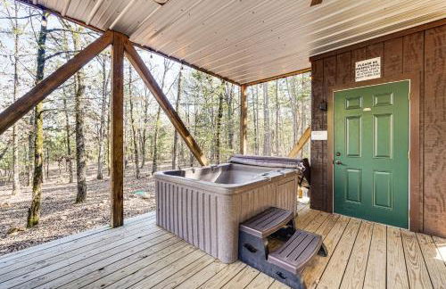 Bluebird Treehouse Near Kiamichi Mtns with Hot Tub - Foto 17