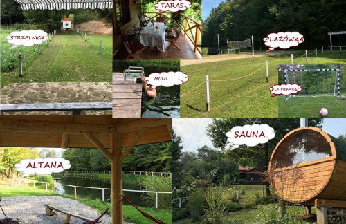 Leśniczówka domek balia sauna jeziorka w lesie na wyłączność - Foto 21