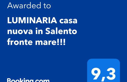 "LUMINARIA" casa nuova in Salento fronte mare!!! - Foto 34