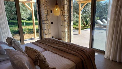 Elaiopetra Kefalonia - Stonehouse Hideaway with pool - Modern Luxury with Serene Sea and Mountain Views - Foto 5, Garden view