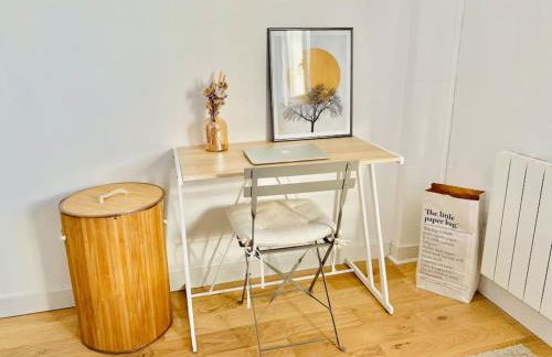 Appart lumineux 2 chambres - quartier calme au pied du métro - Foto 8