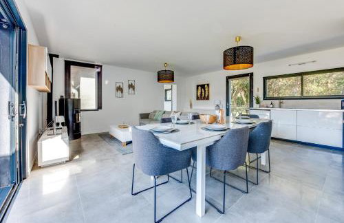 Villa contemporaine avec spa, océan & forêt à pied - Foto 16