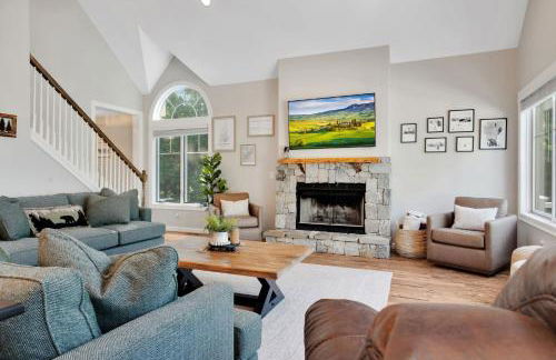 Mitten Pines Cabin Hot Tub Fire Pit - Foto 16