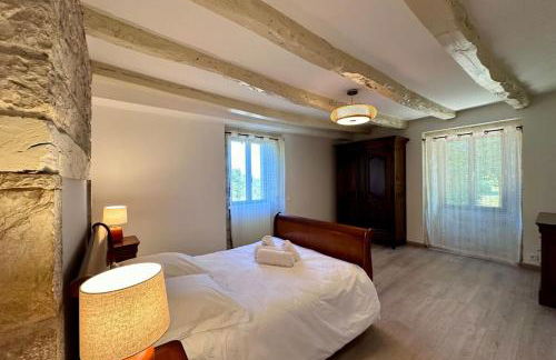 Maison d'Antan - PiscineJardinClim - Bourg de Cuzance - Photo 48