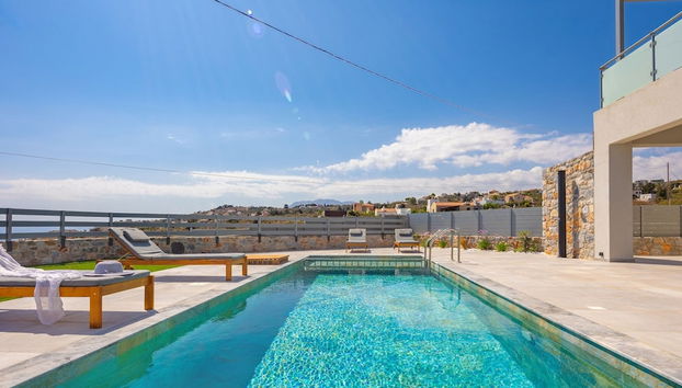 Gianna s Panoramic Seaview Twin Villas With Pool 1 - Foto 3, Habitación