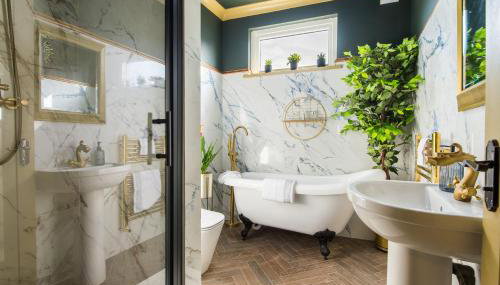 Luxury Versace 2 Bed, Hot Tub, Pool Table, Sky Tv - Foto 2, Shower