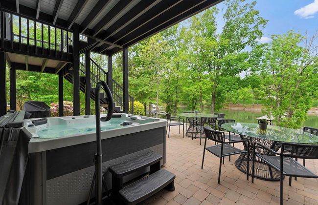 Luxury Lakefront Stay Private Dock, Indoor/outdoor Pool The Retreat - Foto 14
