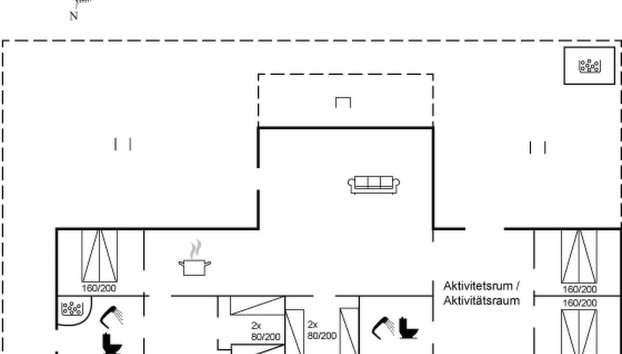 "Ignat" - 175m from the sea - Foto 2, Floorplan