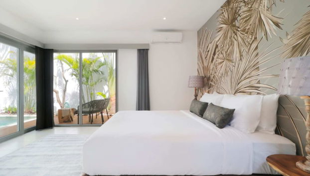 Splendid Private Villa, 2 BR, Canggu With Staff - Foto 2, Habitación