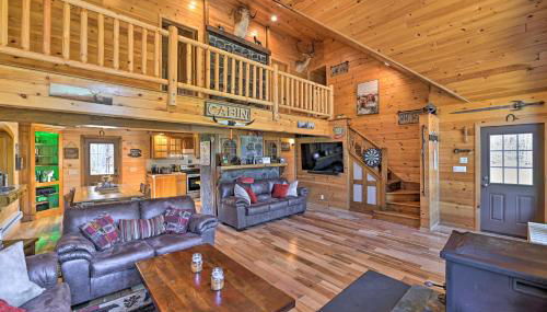 Unadilla Cabin on 50 Acres and Fire Pit and Creek - Foto 5