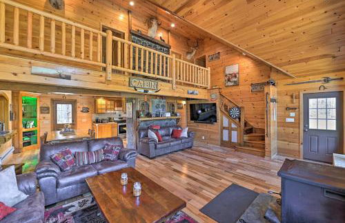 Unadilla Cabin on 50 Acres and Fire Pit and Creek - Foto 5