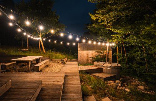 Schody do wody Domek z linią brzegową Kaszuby sauna goraca balia - Foto 25