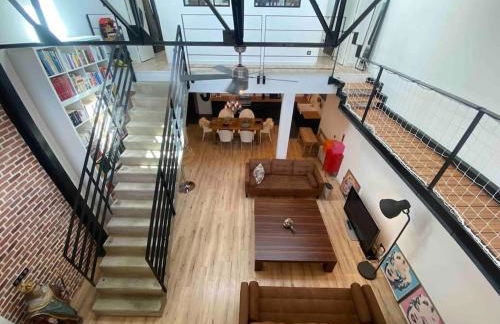 Rare ! LOFT Atypique Centre-Ville Parking Jardin - Foto 34